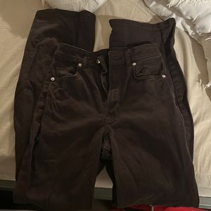 H and M brown Twill Pants